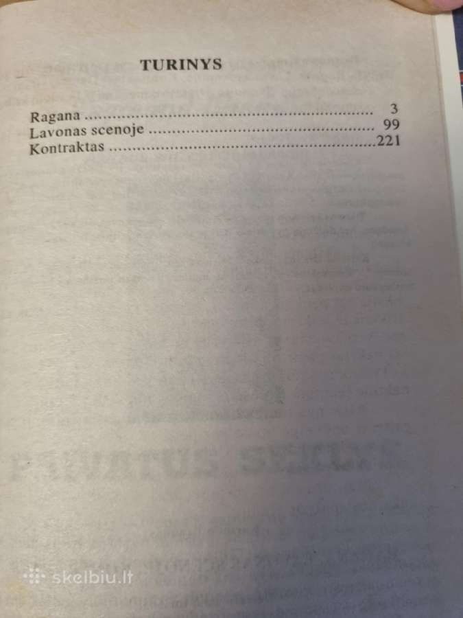 Ragana , Lavonas scenoje , Kontraktas - nuotraukos Nr. 3