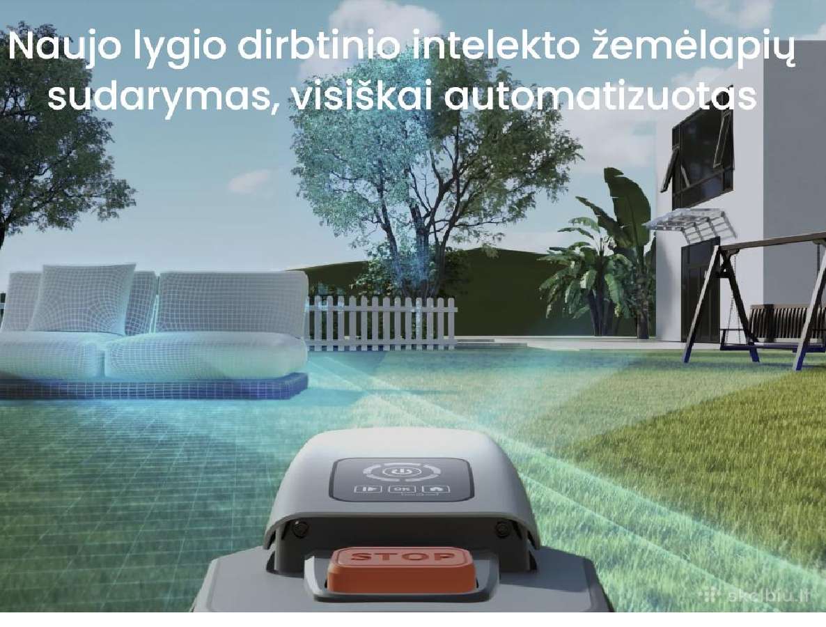 Belaidis vejos pjovimo robotas Terramow V1000 - nuotraukos Nr. 5