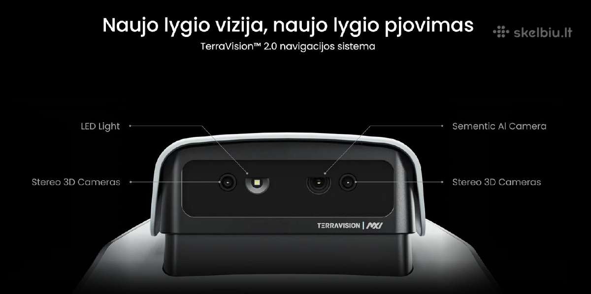 Belaidis vejos pjovimo robotas Terramow V1000 - nuotraukos Nr. 6