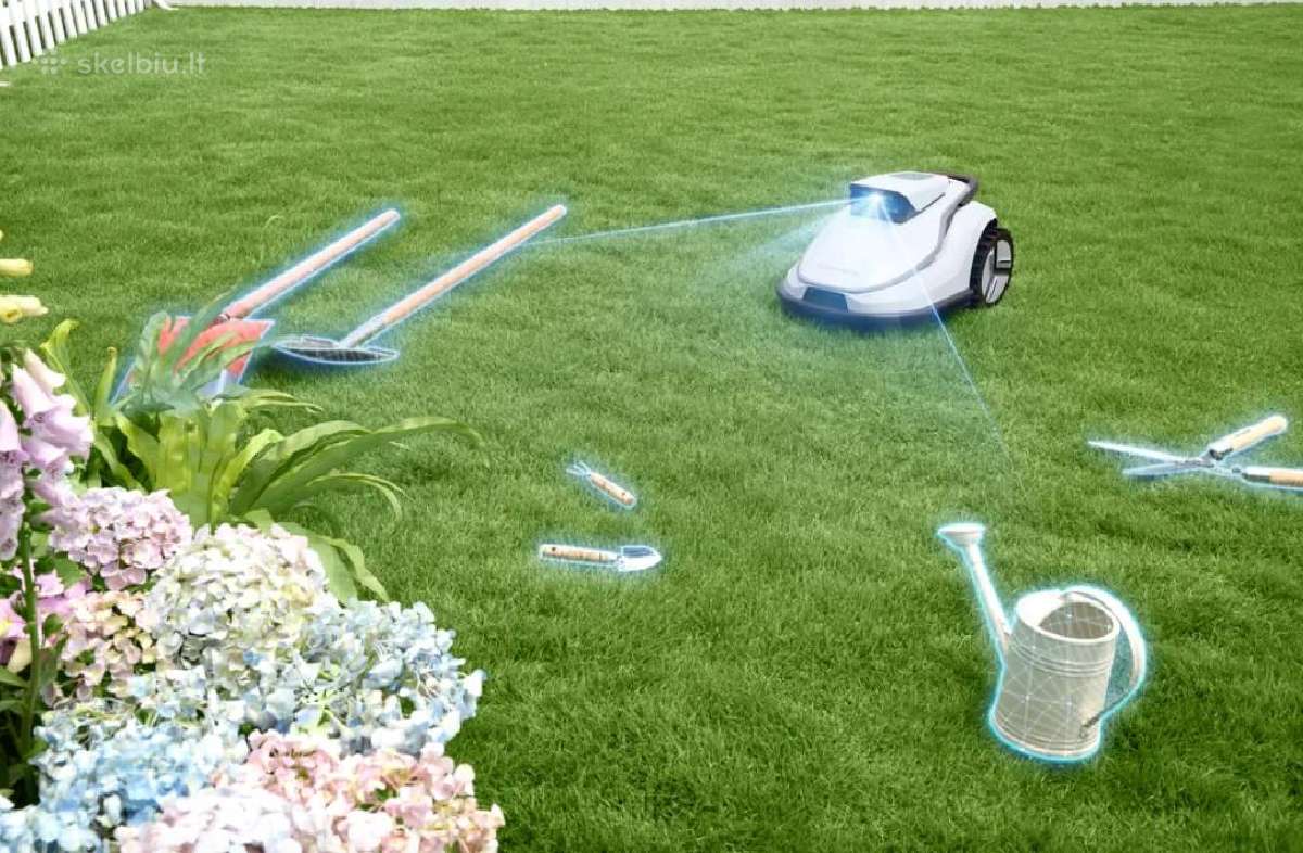 Belaidis vejos pjovimo robotas Terramow V1000 - nuotraukos Nr. 14