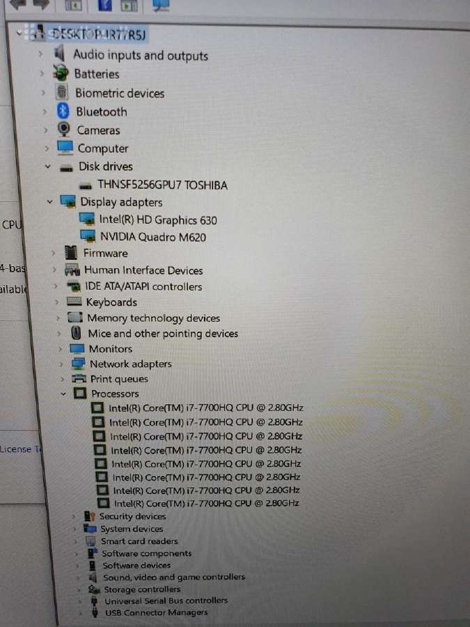 Fujitsu celsius H770 Mobileworkstation - nuotraukos Nr. 9
