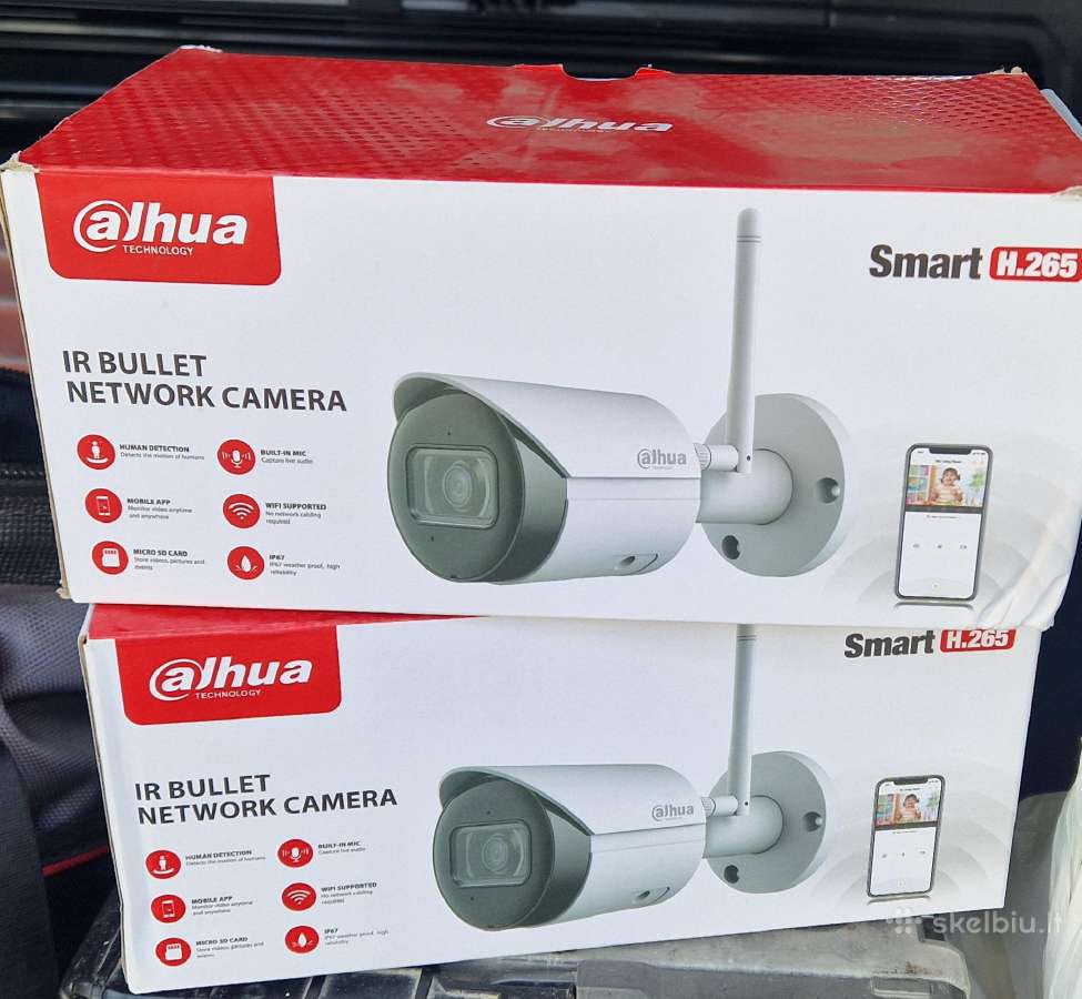 Dahua nauja neišpakuota. WiFi ir lan