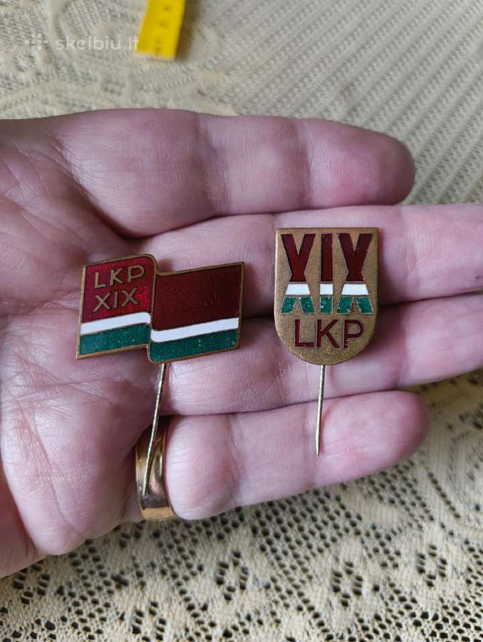 Ltsr Ženkliukas Lkp XIX Suvažiavimas. Žr.foto .