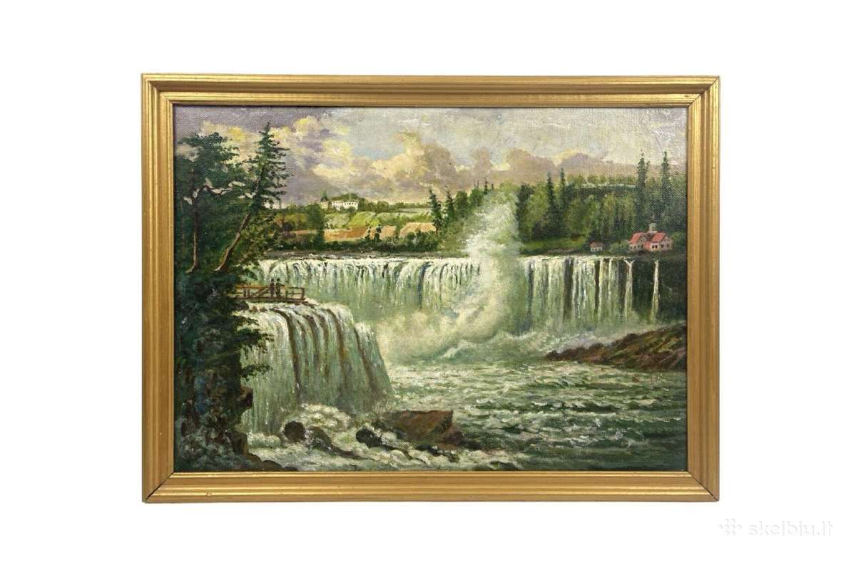 Paveikslas (Presas. Кartonas, Aliejus), 67x49.5 см