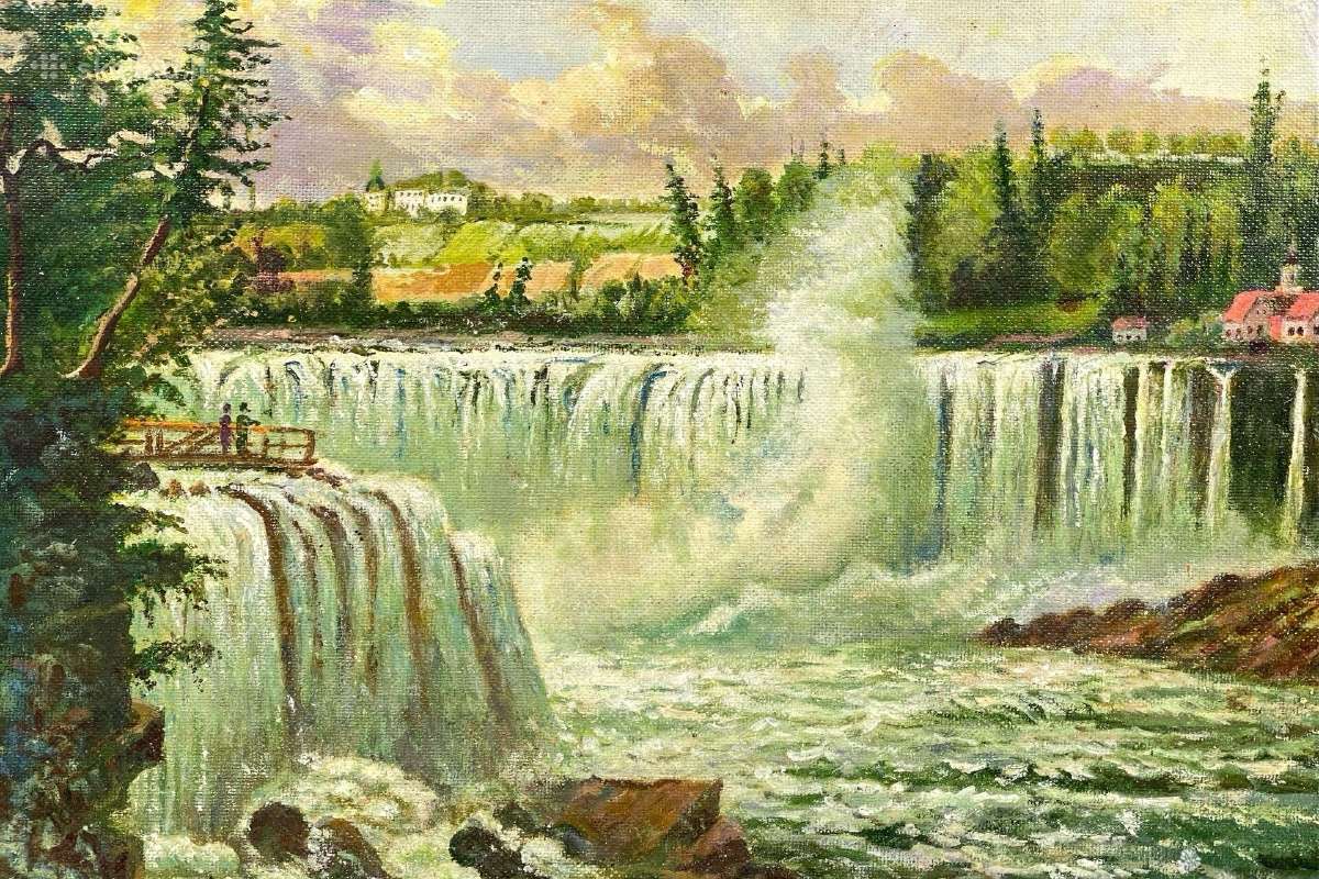 Paveikslas (Presas. Кartonas, Aliejus), 67x49.5 см - nuotraukos Nr. 2