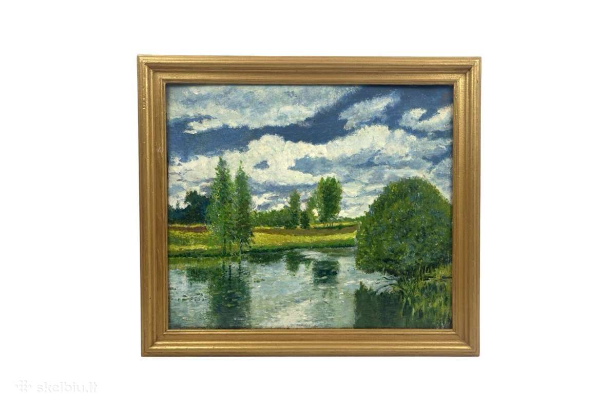 Presas. Каrtonas,aliejus, 43x38 см/ 35.8x31