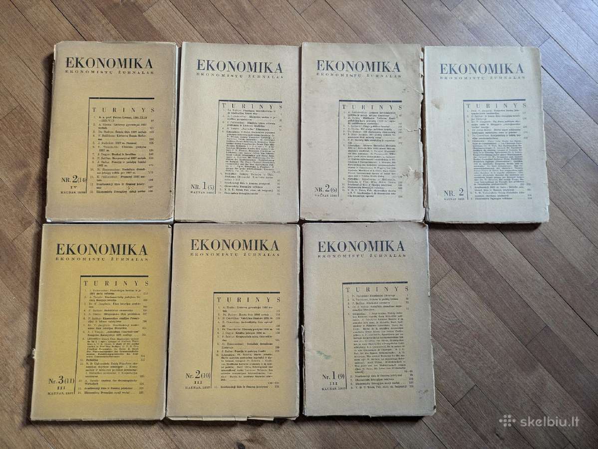 Tarpukariniai ekonomikos žurnalai