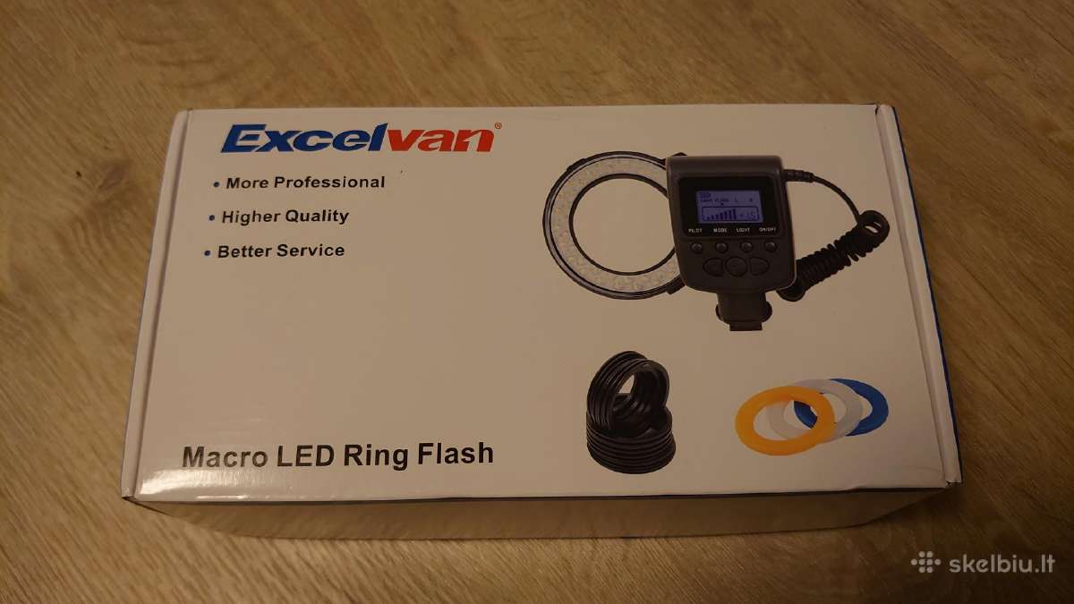 Macro LED rinkg flash