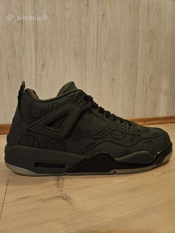 Jordan x Kaws Air 4 Retro "Black" - nuotraukos Nr. 5