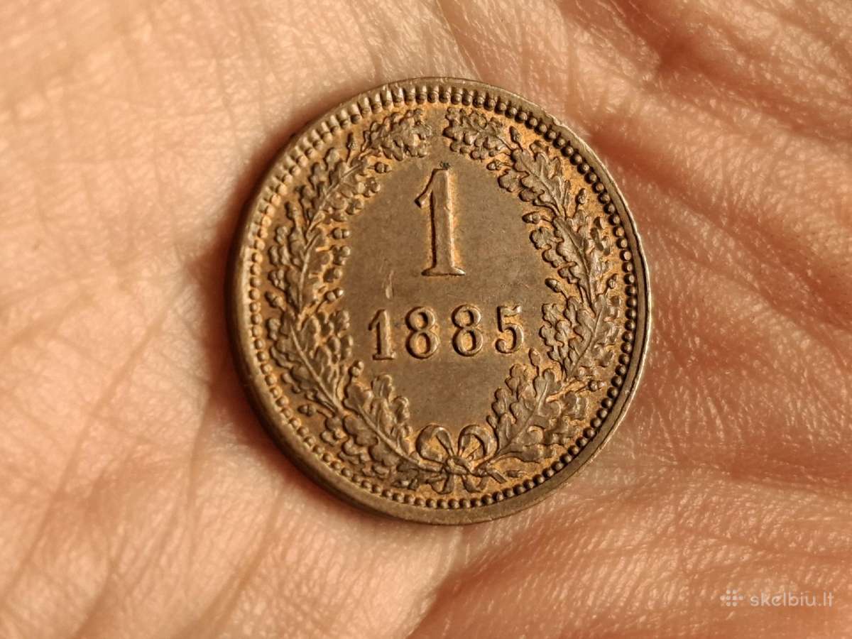 Austrija 1 kreuzer 1885