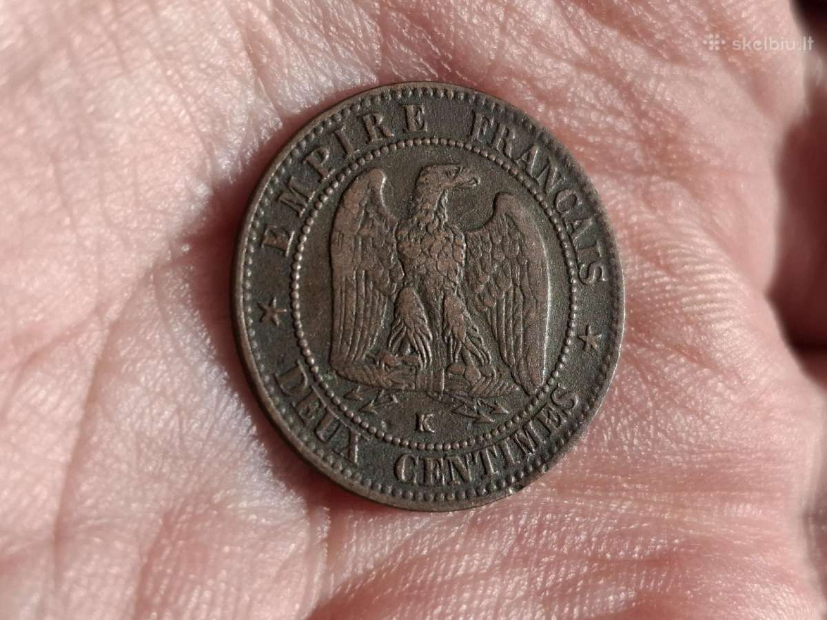 Prancūzija 10 sentimų 1862