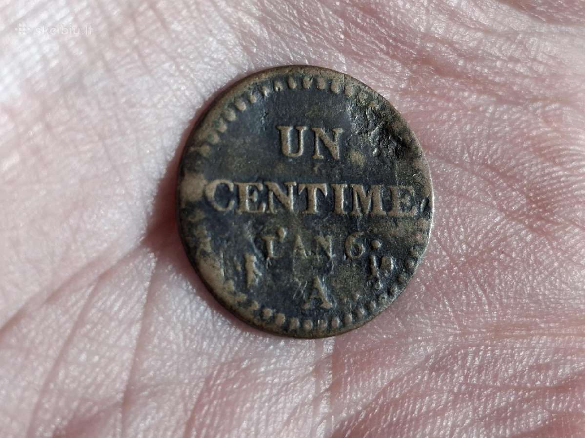 Prancūzija 1 sentimas 1797