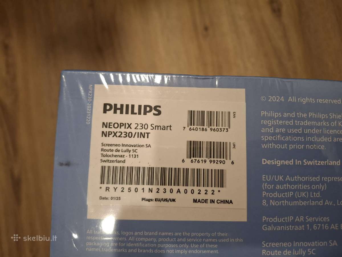 Philips Npx230/int / Neopix 120 projektorius - nuotraukos Nr. 4