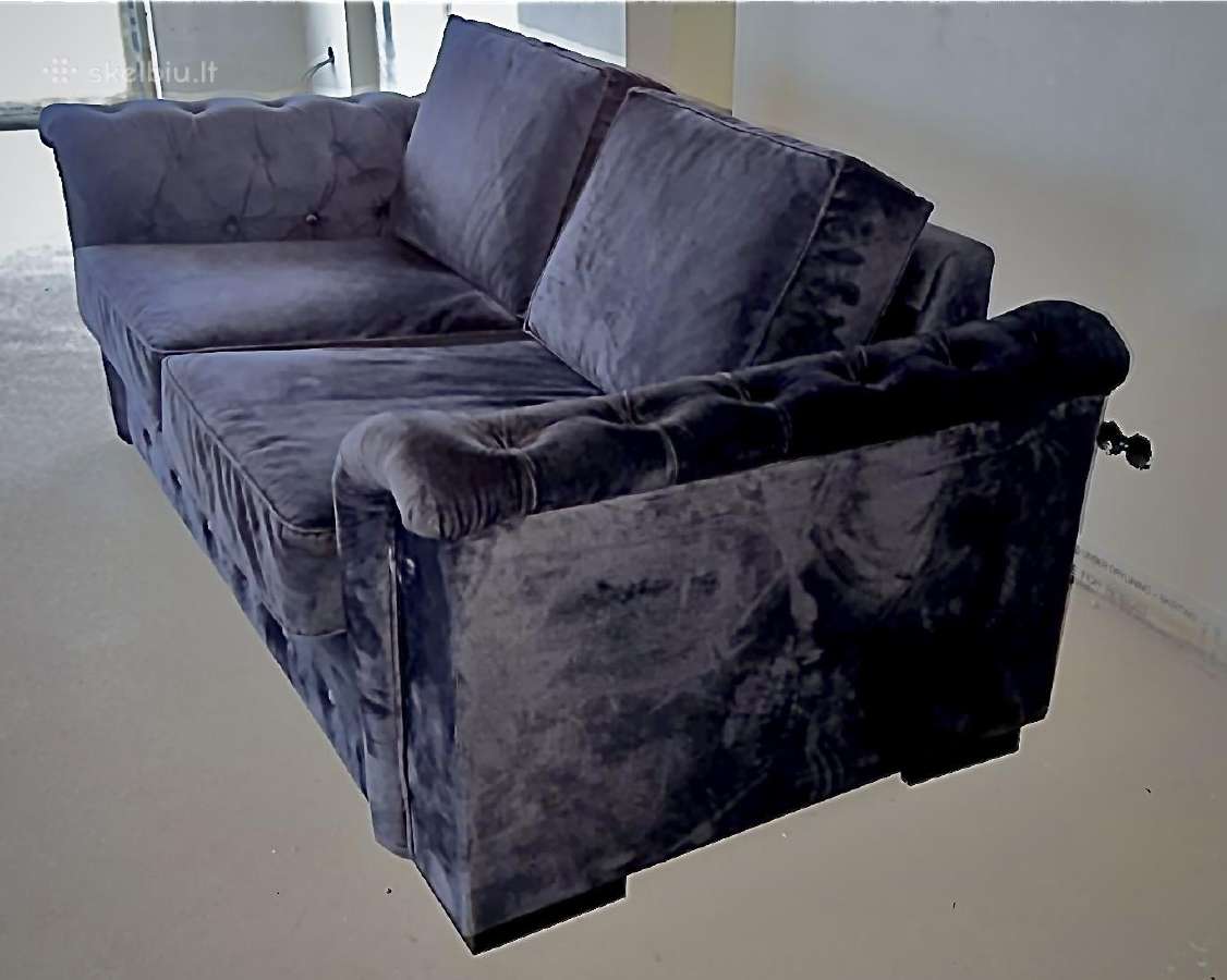 Parduodama klasikinė dvivietė sofa - nuotraukos Nr. 3