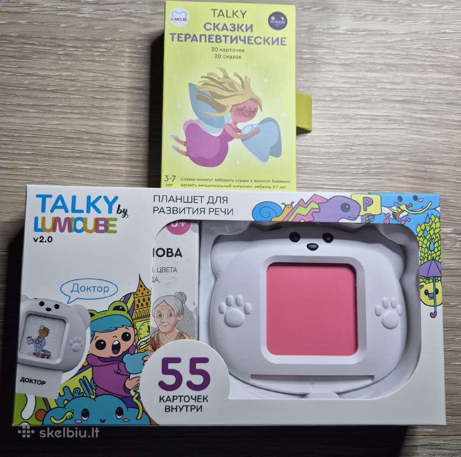 Vaiko mokimo kalbeti diktofonas "Talky Lumoube"