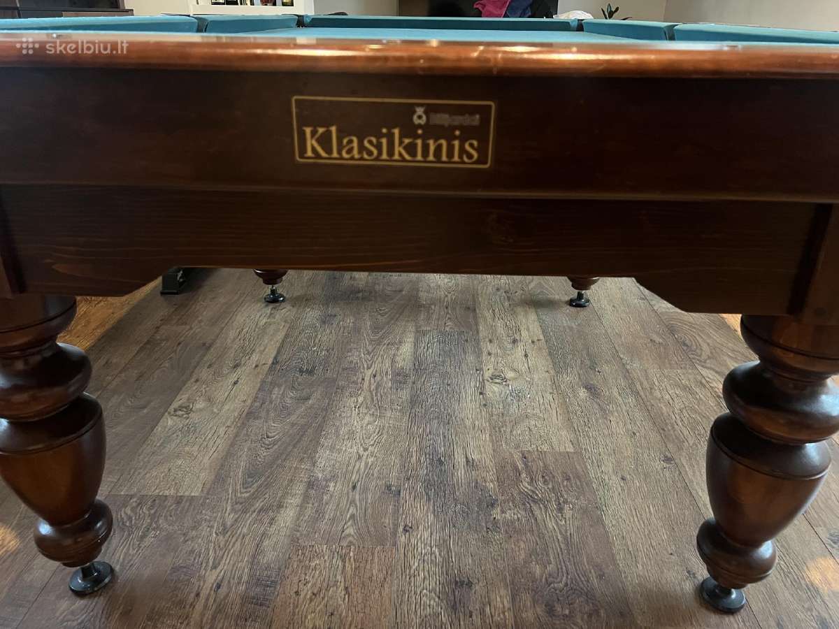 Parduodamas Klasikinis Biliardo Stalas - nuotraukos Nr. 2