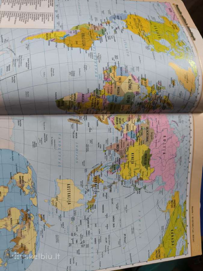 Žemė. Geografijos atlasas 6kl - nuotraukos Nr. 2