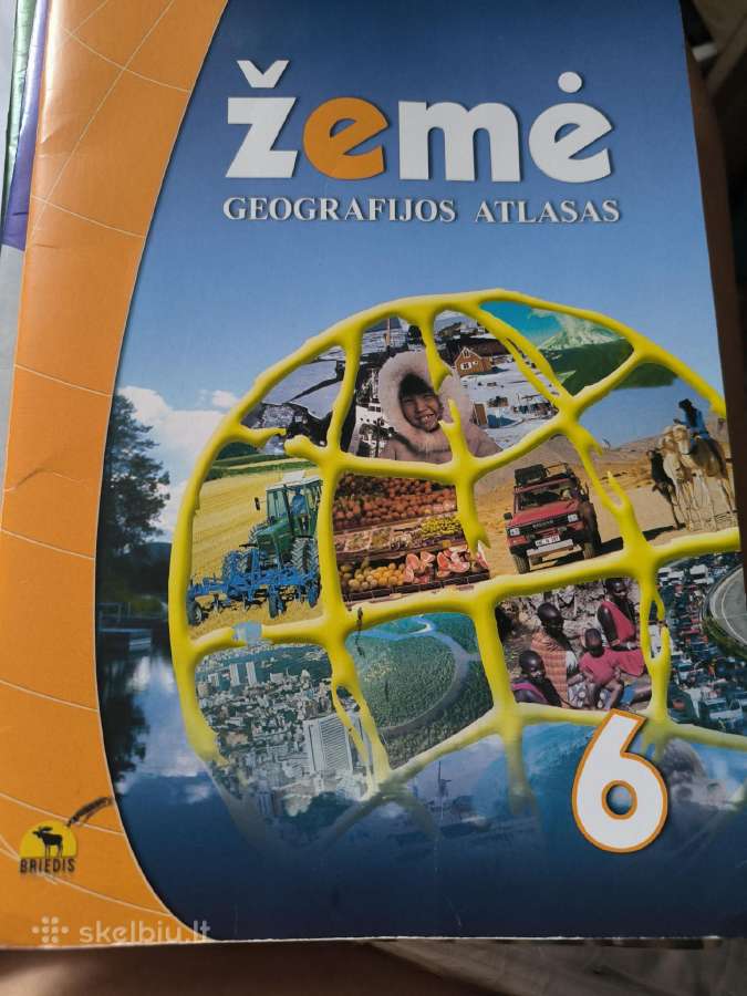 Žemė. Geografijos atlasas 6kl