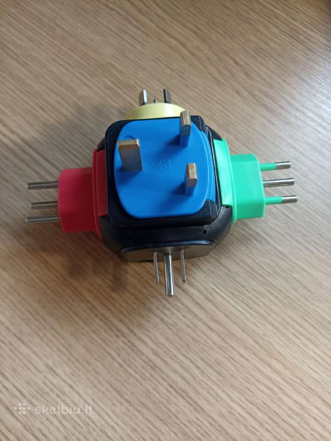 220 v įvairių šalių elektros Rozetės adapteris - nuotraukos Nr. 3