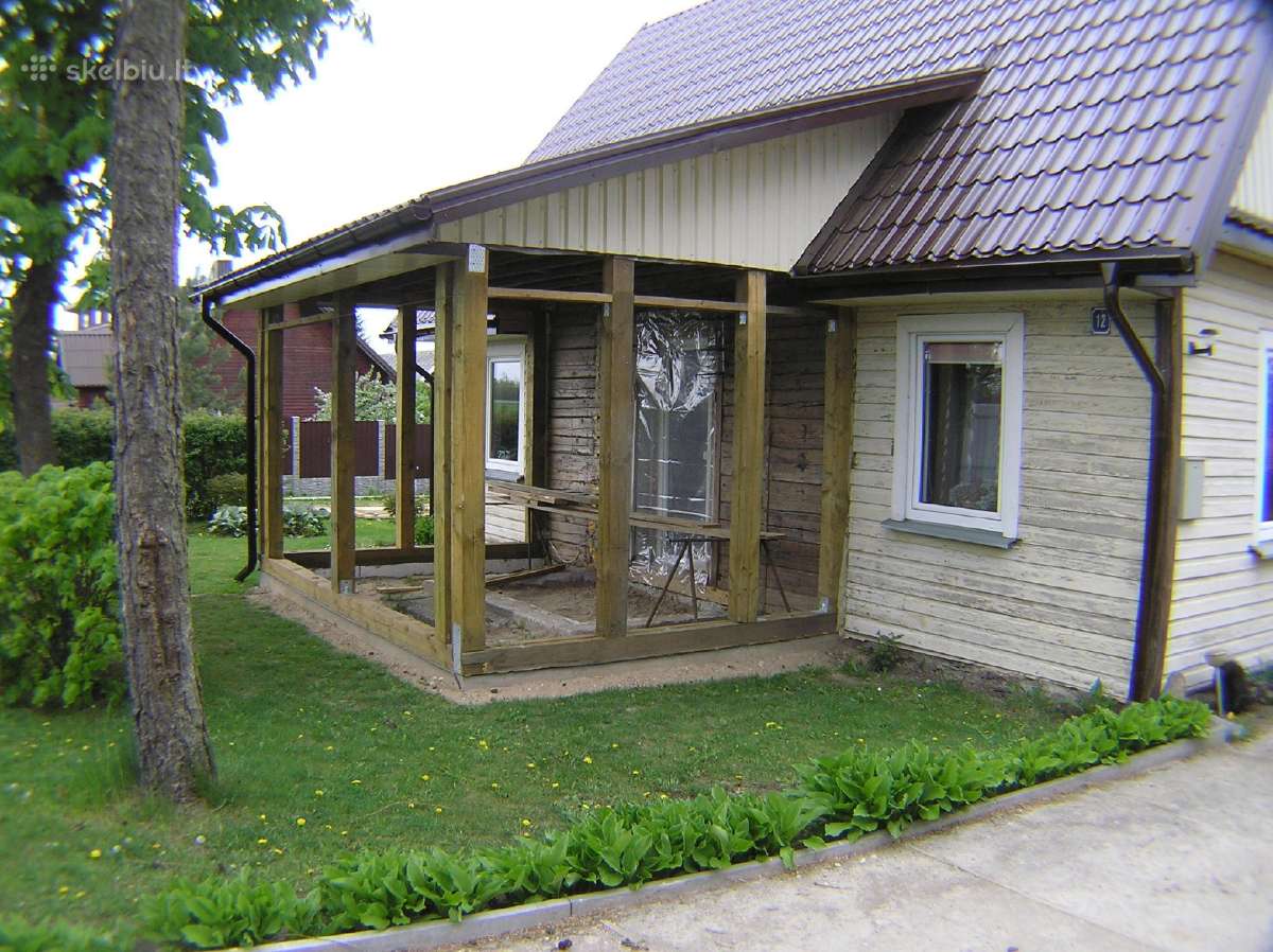 Šlaitiniai stogai, renovuojami fasadai - nuotraukos Nr. 14