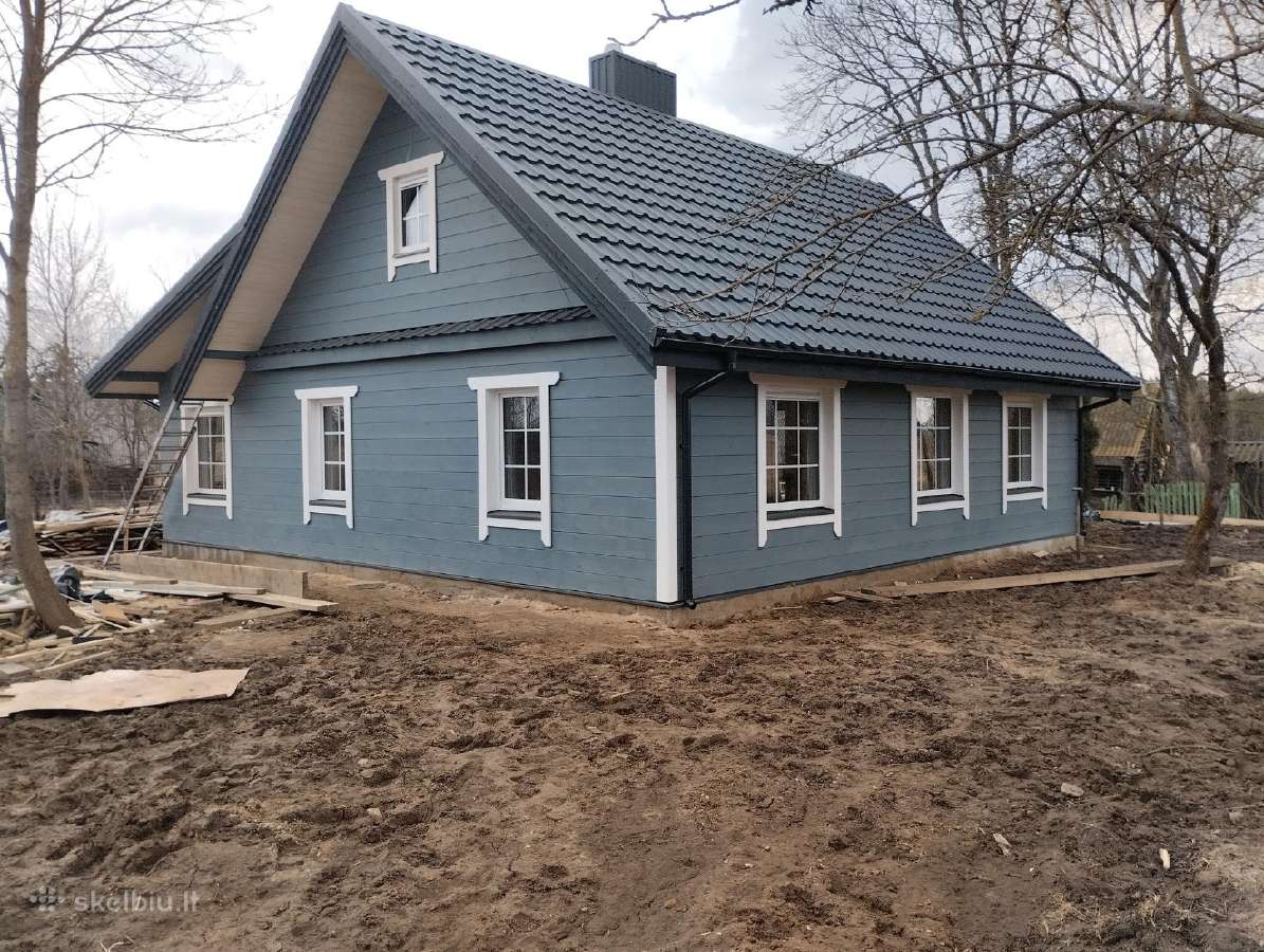 Šlaitiniai stogai, renovuojami fasadai - nuotraukos Nr. 16