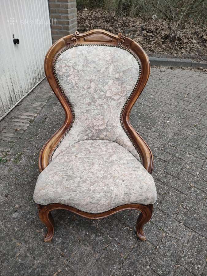 Žemas kreslas, kede. - nuotraukos Nr. 3