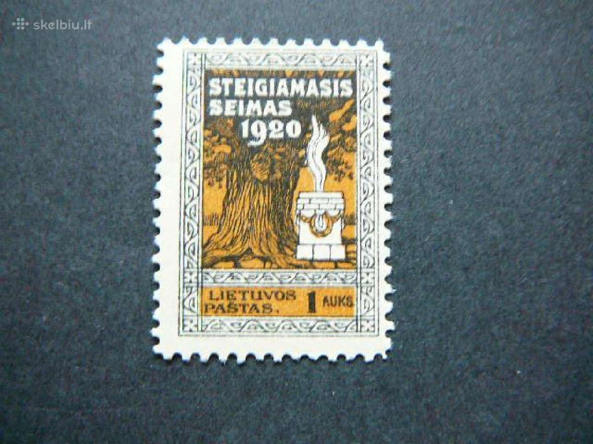 Lietuva 1920 Seimas lit84sp