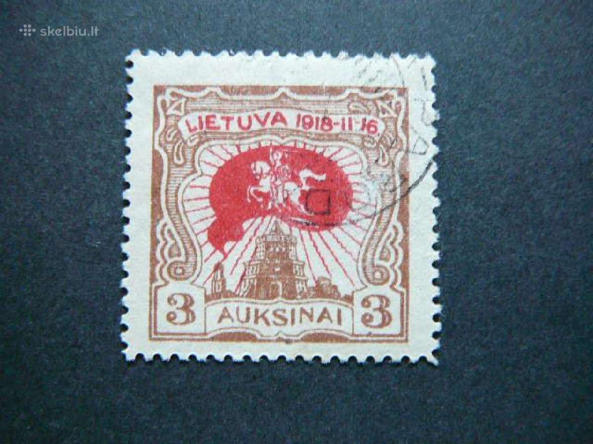 Lietuva 1920 Nepriklausoma 2m. antsp. lit74a