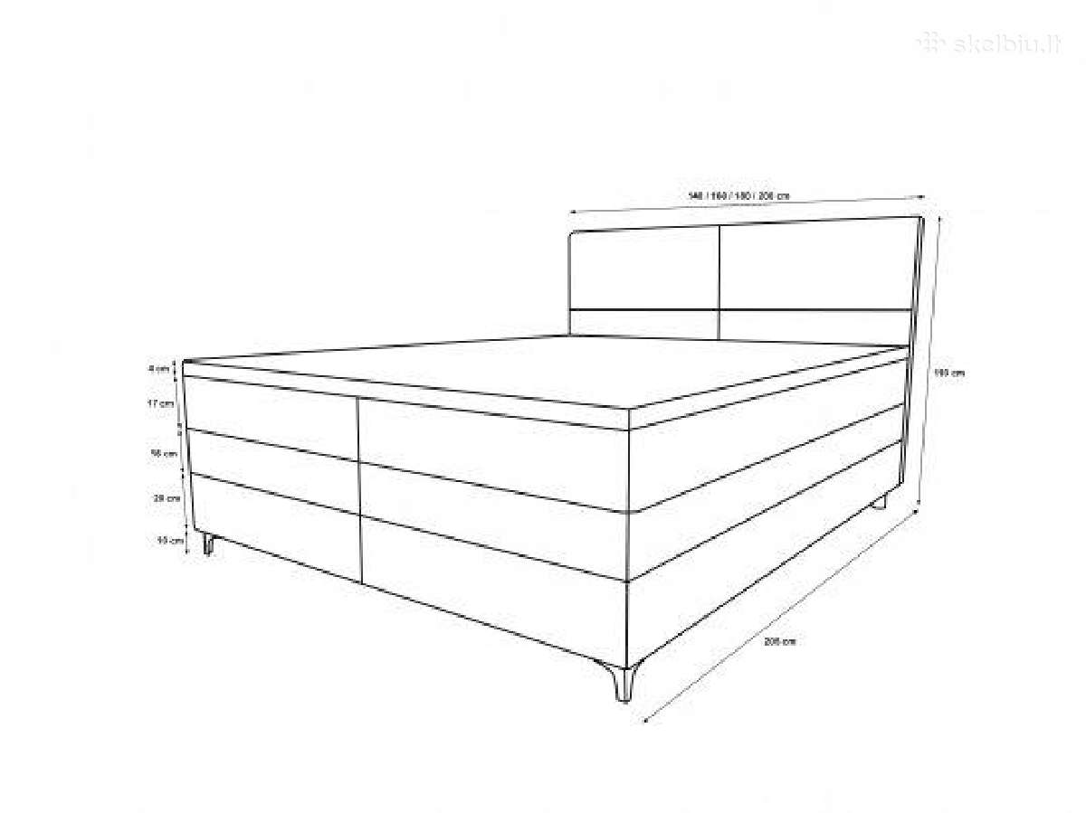 Lova "Mesino " vokiška - nuotraukos Nr. 3