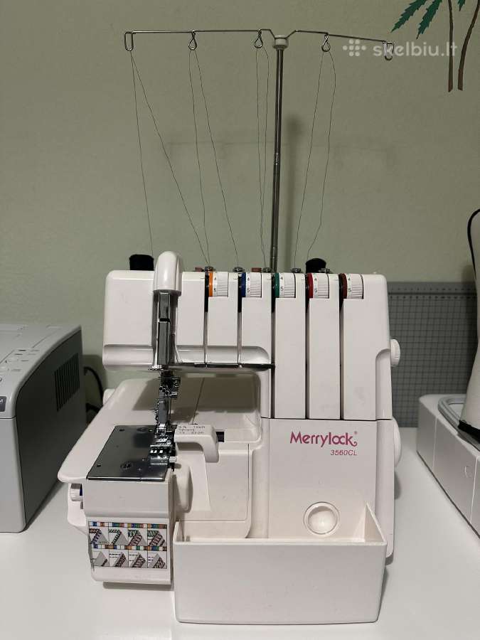 Overlokas ir plokščiasiūlė Merrylock 3560cl