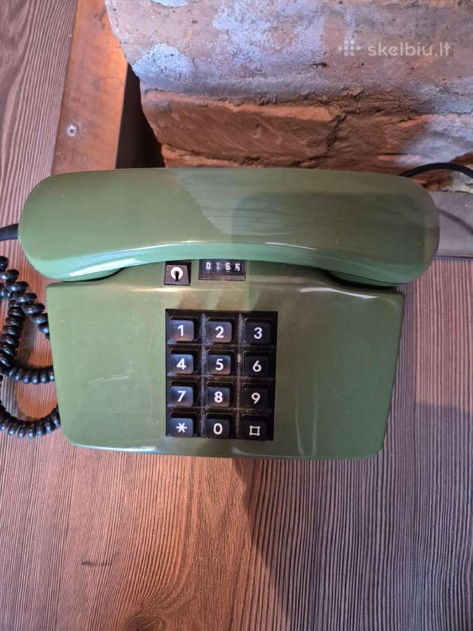 Laidinis, mygtukinis telefono aparatas