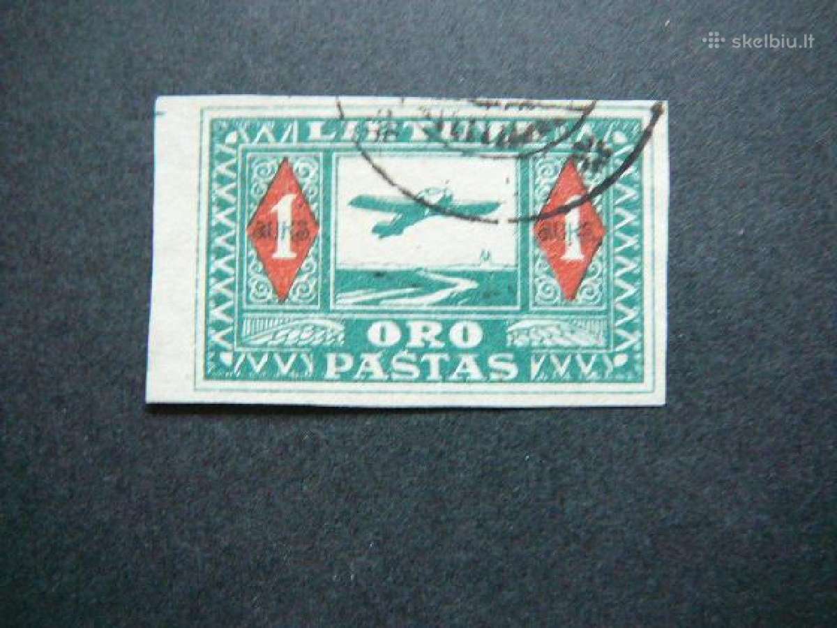Lietuva 1921 Lektuvai antsp. lit106ua1