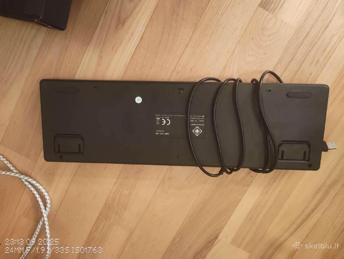 Klaviatūra Deltaco Gaming Rgb Gam-112-UK - nuotraukos Nr. 2