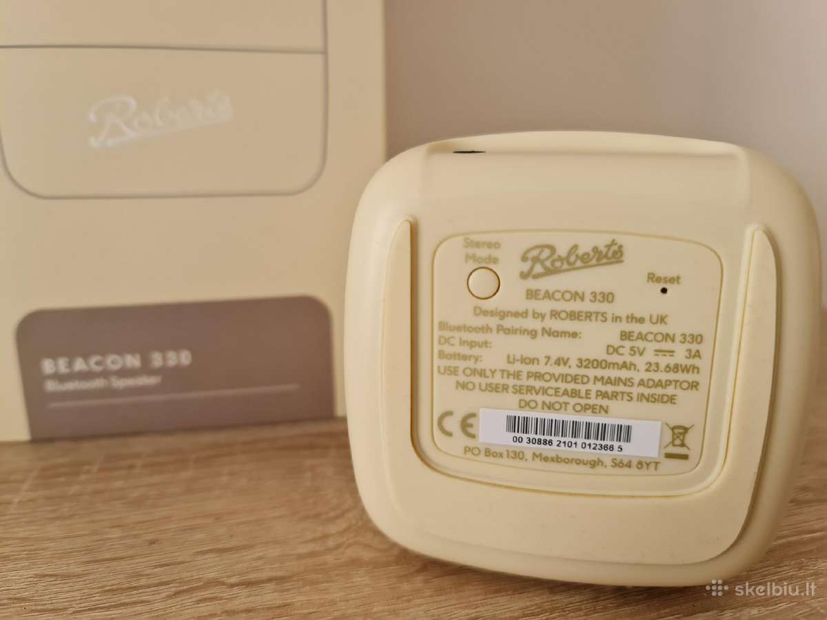 Nauja „Roberts Beacon 330" Bluetooth kolonėlė - nuotraukos Nr. 5