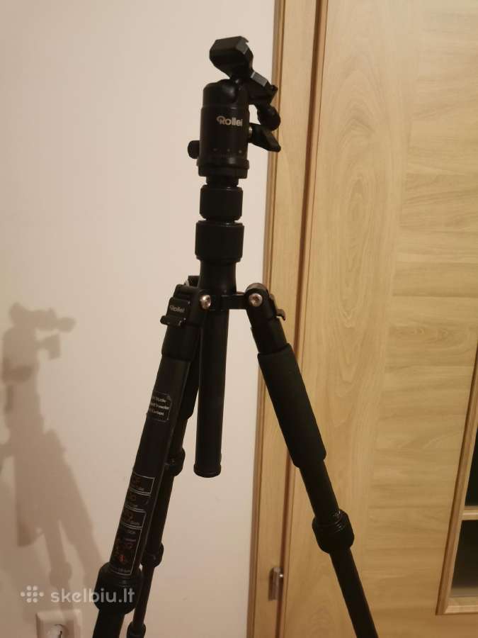 Rollei compact traveler trikojis stovas tripod - nuotraukos Nr. 2