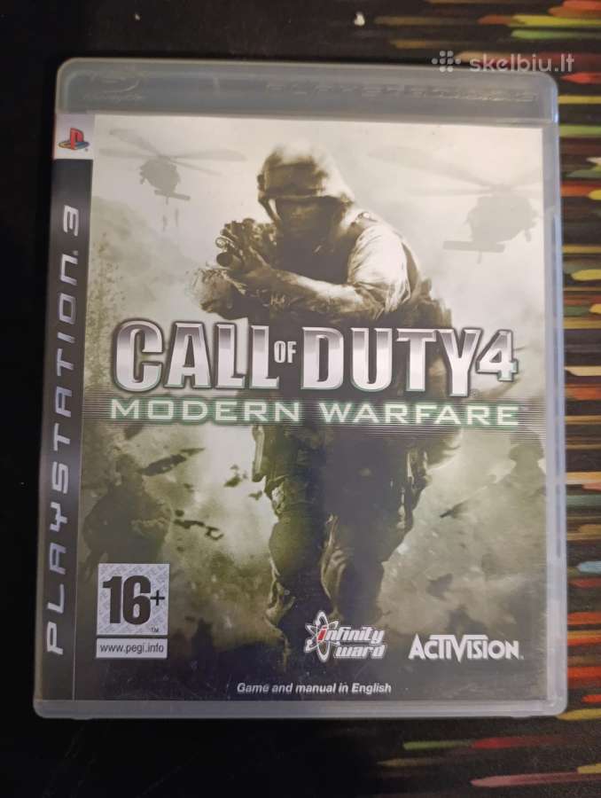 3 Zaidimai Call Of Duty PS3 - nuotraukos Nr. 4
