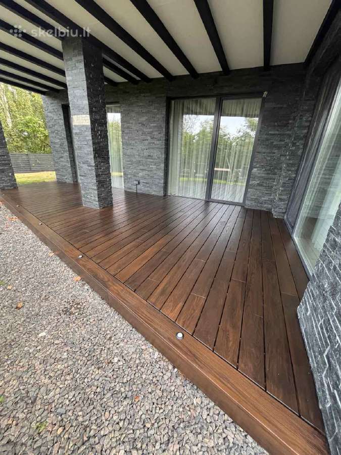Terasos įrengimas, montavimas Vilnius- Vilniaus r. - nuotraukos Nr. 35