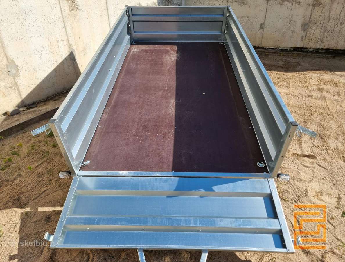Nauja stipri 2.5x1.35m priekaba - nuotraukos Nr. 6