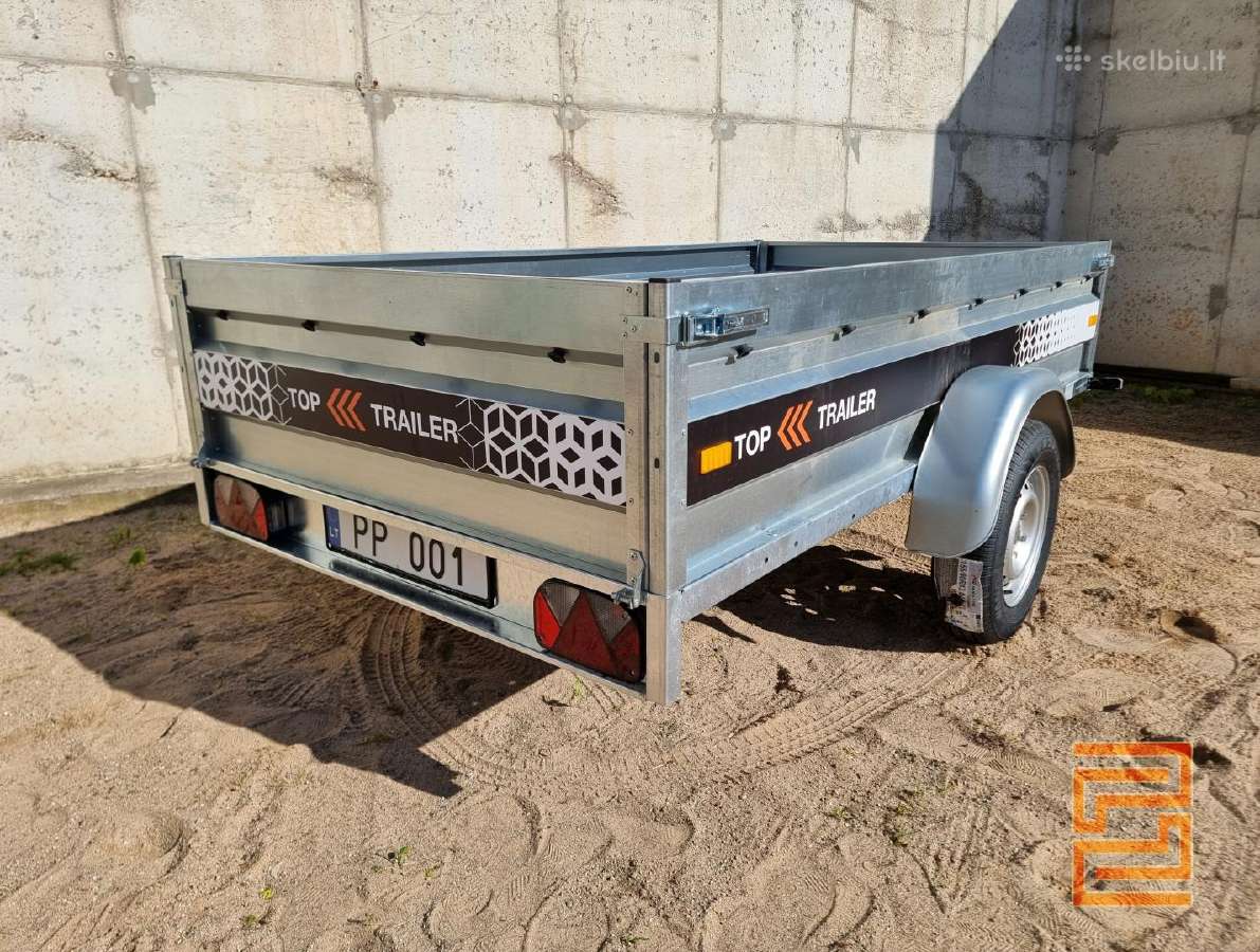 Nauja stipri 2.5x1.35m priekaba - nuotraukos Nr. 10