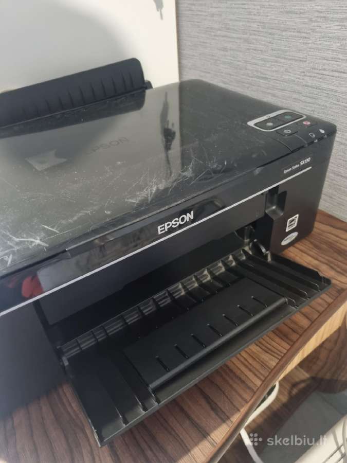 Epson spausdintuvas ir skaneris - nuotraukos Nr. 3