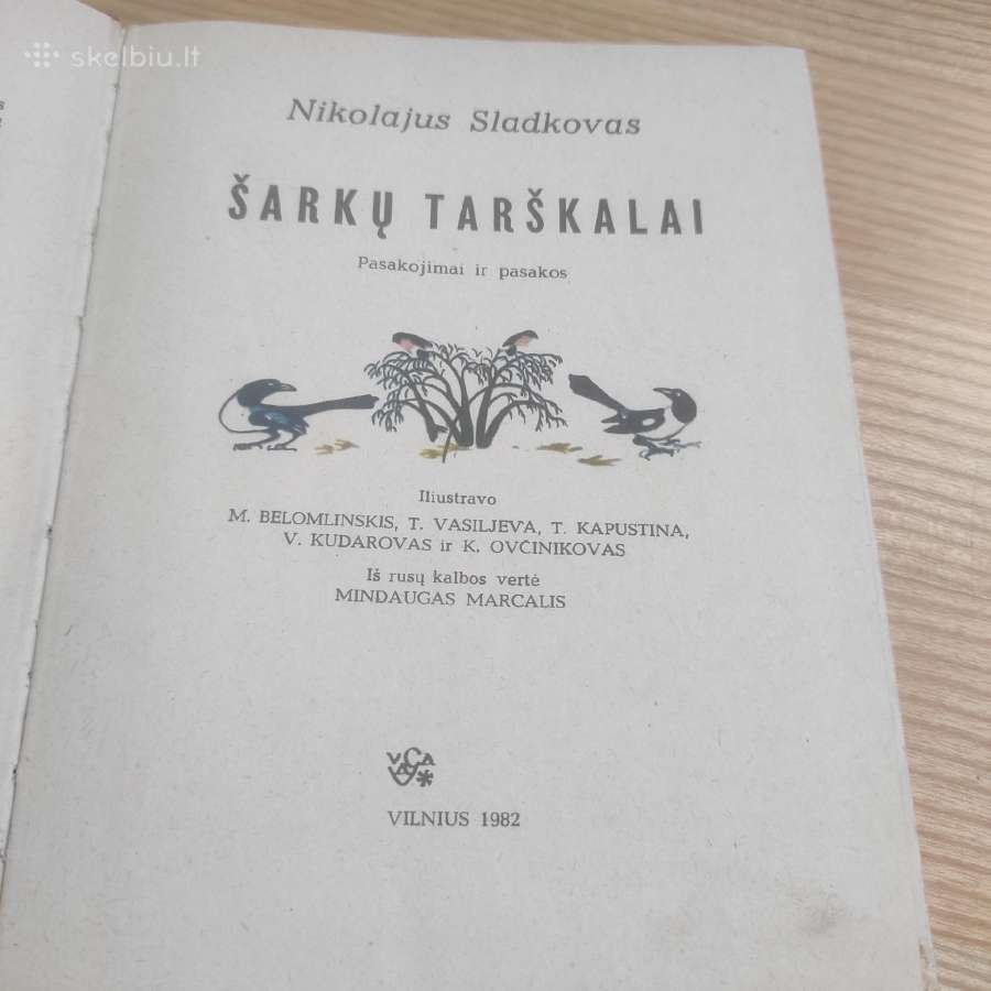 Knyga Šarkų tarškalai - nuotraukos Nr. 2