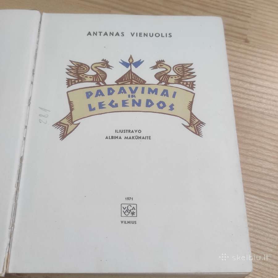 Knyga Padavimai ir legendos - nuotraukos Nr. 2