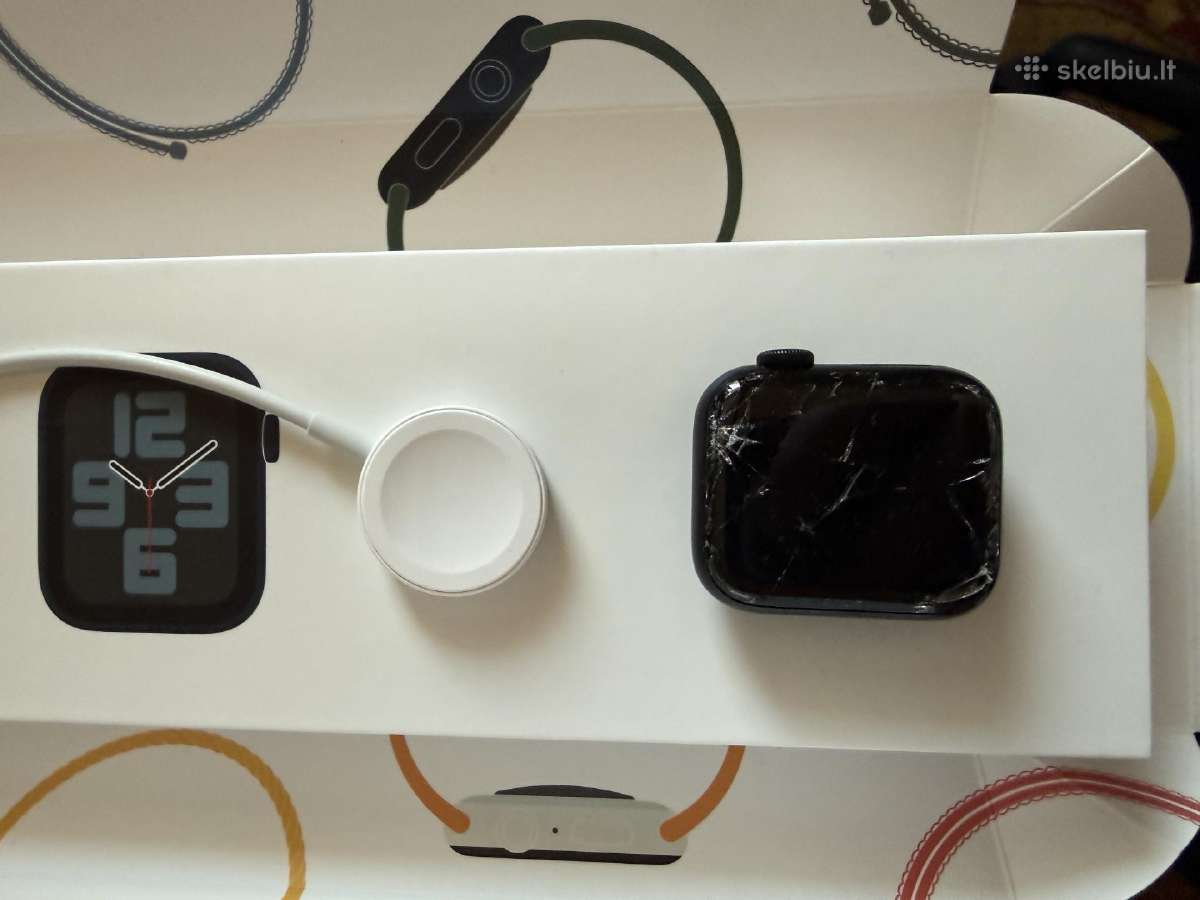 2 vnt. Apple iwatch 2022 Se ir 2022 Se + Cel - nuotraukos Nr. 5