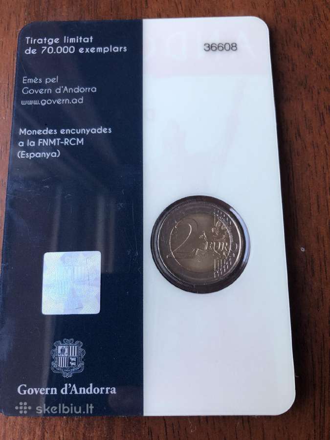 2022m. Andoros 2 eur. proginės monetos - nuotraukos Nr. 2