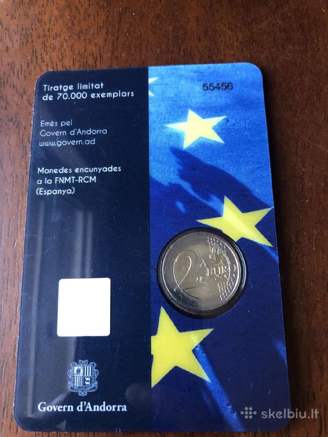 2022m. Andoros 2 eur. proginės monetos - nuotraukos Nr. 3