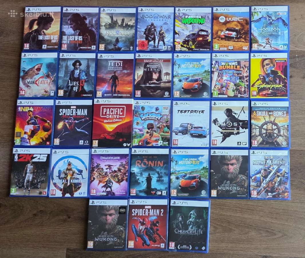 Playstation 5 žaidimai