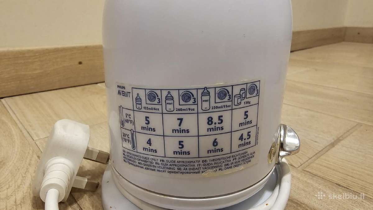 Buteliukų ir maisto šildytuvas Philips Avent - nuotraukos Nr. 3