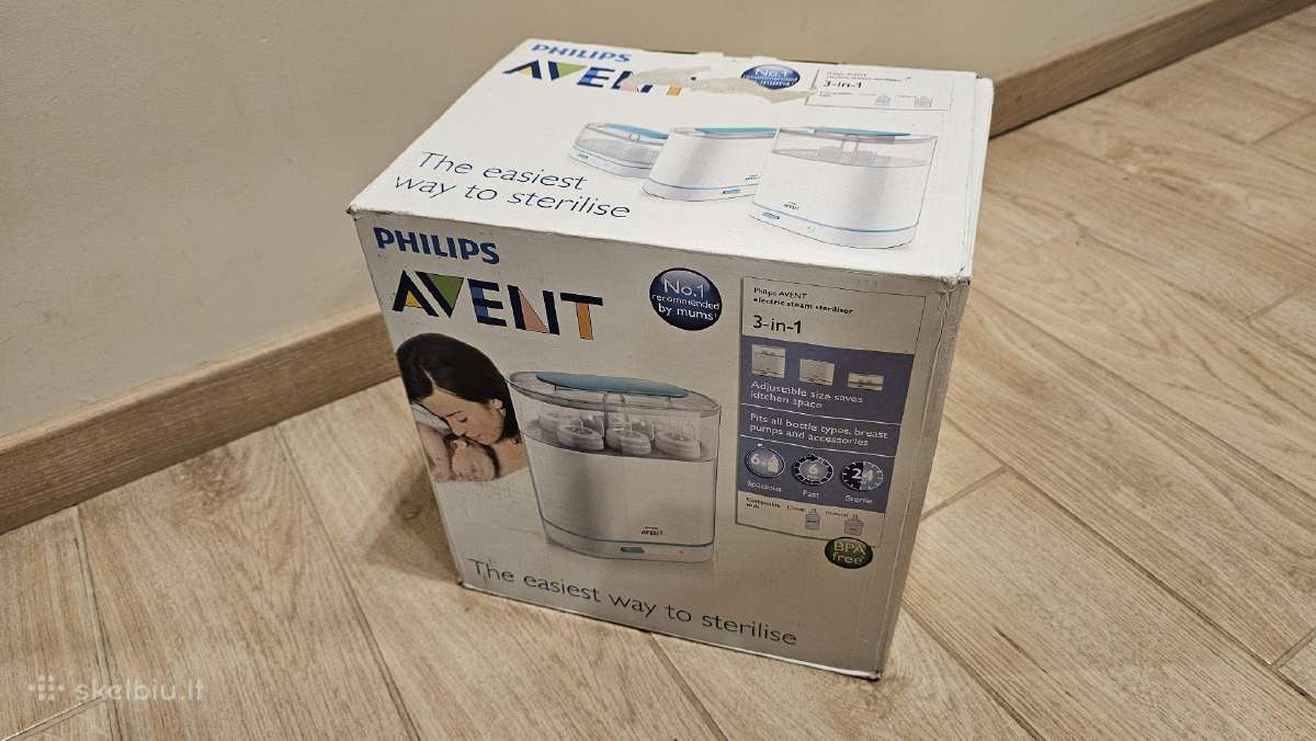 Philips Avent 3-in-1 el. garų sterilizatorius - nuotraukos Nr. 6