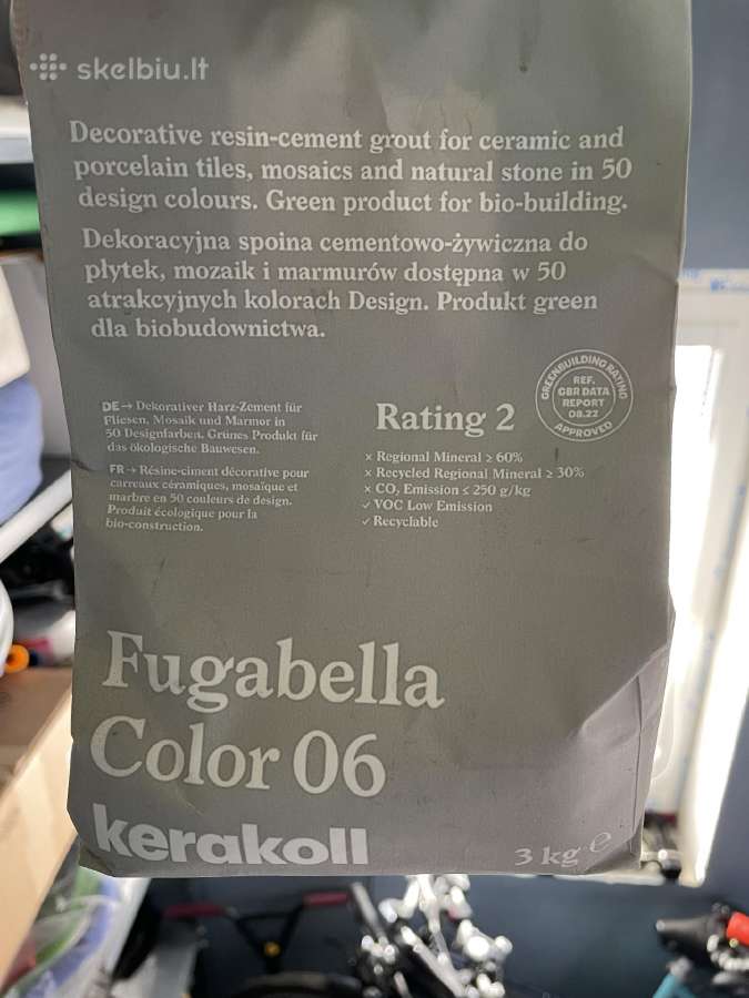 Fuga fugabella plytelių tarpams - nuotraukos Nr. 5