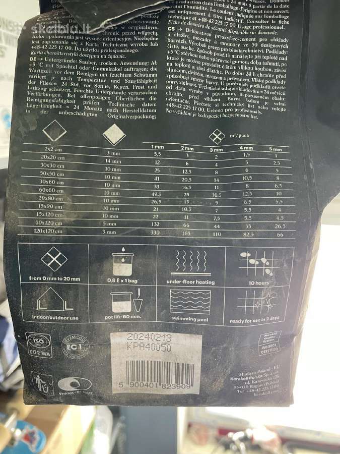 Fuga fugabella plytelių tarpams - nuotraukos Nr. 6